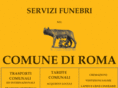 servizifunebricomunediroma.com