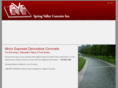 springvalleyconcrete.com