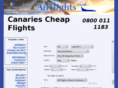 cheapflightscanaries.com