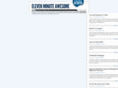 elevenminuteanything.com