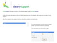 clearlysupport.com