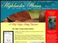 highlanderhorses.com
