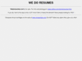 wedoresumes.com