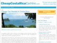 cheapcostaricacarhire.com