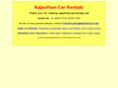 rajasthancarrentals.net