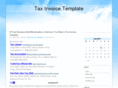 taxinvoicetemplate.com