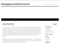 considered-harmful.com