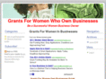 grantsforwomenownedbusinesses.com
