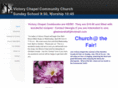 victorychapelcommunitychurch.org