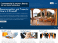 commerciallawyersperth.com