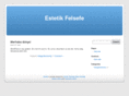 estetikfelsefe.com