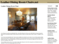 leatherdiningroomchairs.net