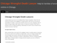 chicagowrongfuldeathlawyers.net