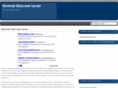 normalglucoselevel.net