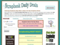 scrapbookdailydeal.com