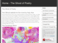 theghostofpoetry.com