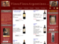 vinosfinosargentinos.com