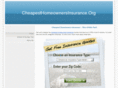 cheapesthomeownersinsurance.org