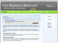free-maplestory-mesos.com