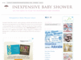 inexpensivebabyshower.com