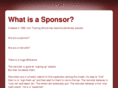 whatisasponsor.com