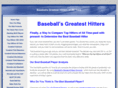 baseballsgreatesthitter.com