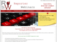 reporterwebinars.com