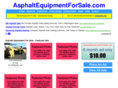 asphaltequipmentforsale.com