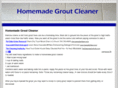 homemadegroutcleaner.com