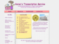 karenstranscriptionservice.com
