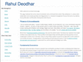 rahuldeodhar.com