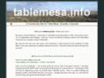 tablemesa.info