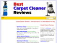 bestcarpetcleanerreviews.com