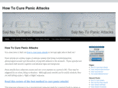 howtocurepanicattackss.com