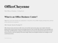 officecheyenne.com