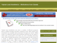 topicallocalanesthetics.com