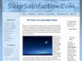 sleepsatisfaction.com