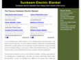 sunbeamelectricblanket.org