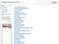collegefootballtickets.info