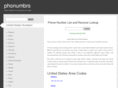 phonumbrs.com