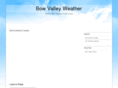 bowvalleyweather.com