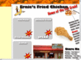 erniesfriedchicken.com