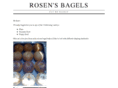 rosensbagels.com