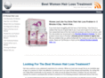 bestwomenhairlosstreatment.com