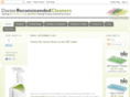 doctorrecommendedcleaners.com