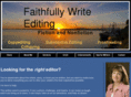 faithfullywriteediting.com