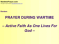 wartimeprayer.com