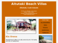 aitutakibeachvillas.com