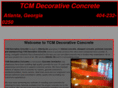 tcmdecorativeconcrete.com