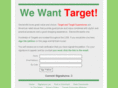 wewanttarget.com
